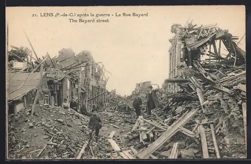 AK Lens, Lens après la guerre, La Rue Bayard