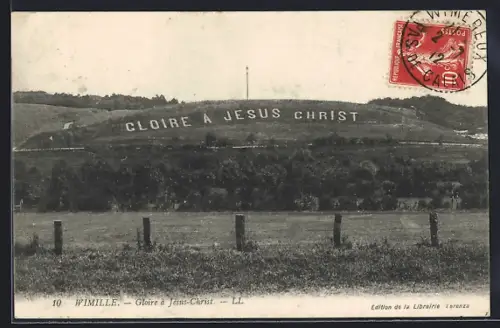 AK Wimille, Gloire à Jesus Christ, Vue Générale