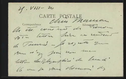 AK Vendin-le-Vieil, L`Eglise après la guerre