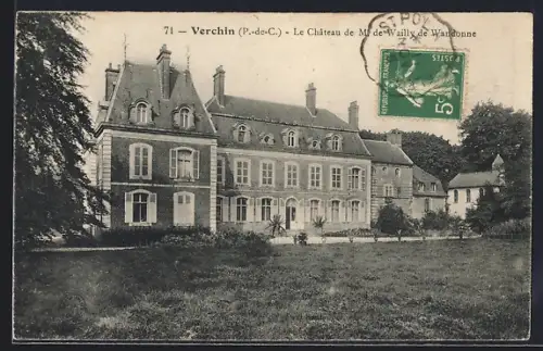 AK Verchin, Le Chateau de M. de Wailly de Wardonne