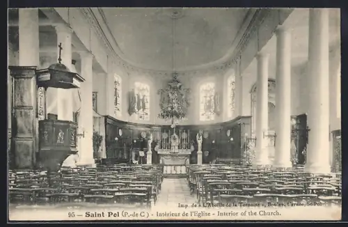 AK Saint Pol, Intérieur de l`Eglise