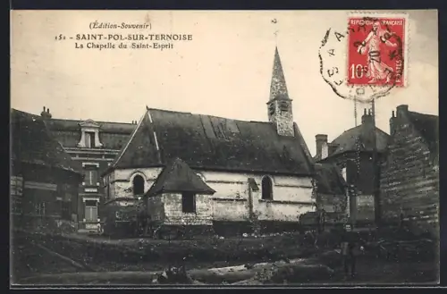 AK Saint-Pol-sur-Ternoise, La Chapelle du Saint-Esprit