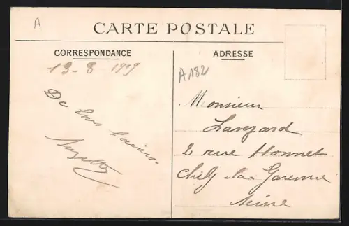 AK Wimereux, Panorama complet de la Plage