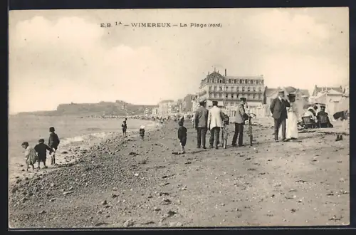 AK Wimereux, La Plage, Nord
