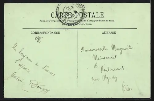 AK Hardelot, Le Chateau d`Hardelot et le Pont Rustique sur le Lac des Miroirs