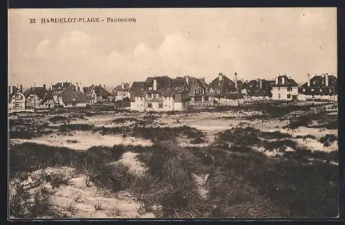 AK Hardelot-Plage, Vue panoramique