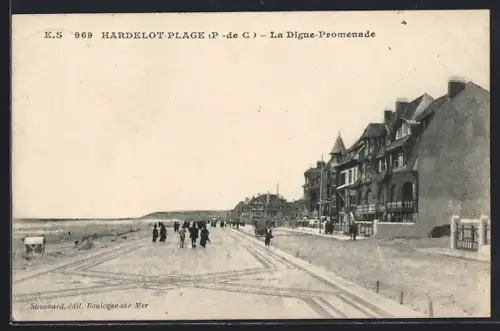 AK Hardelot-Plage, La Digue-Promenade