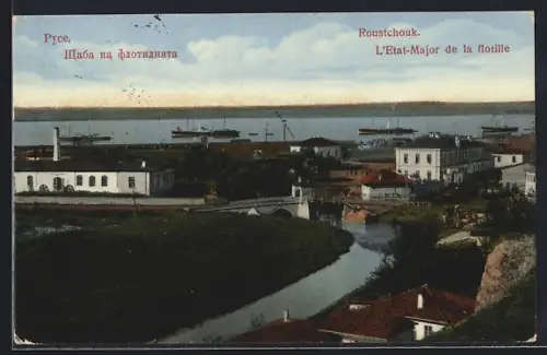 AK Roustchouk, L`Etat-Major de la flotille