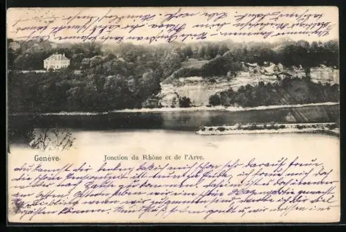 AK Genève, Jonction du Rhone et de l`Arve