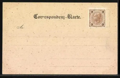 AK Dellach, Ortsansicht aus der Ferne