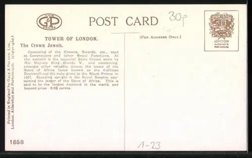 AK London, Tower of London, The Crown Jewels