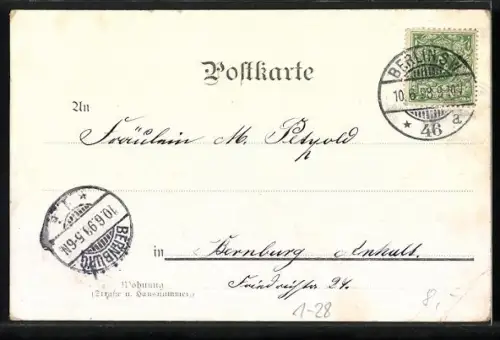 AK Kaiser Otto von Bismarck, Die vier Generationen