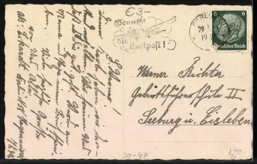 AK Berlin-Tiergarten, Blick von der Ostwest-Achse auf die Türme der Stadt