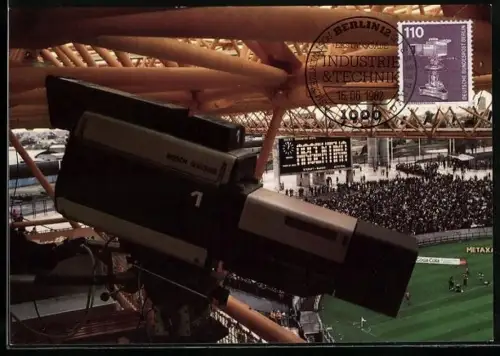 Maximum-AK Bosch Farbfernsehkamera in einem Stadion