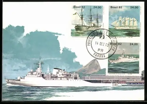 Maximum-AK Bicentnario da Escola Naval 1982, Navio Escola Brasil
