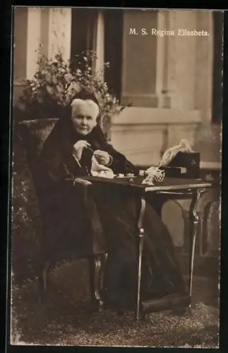 AK M. S. Regina Elisabeta