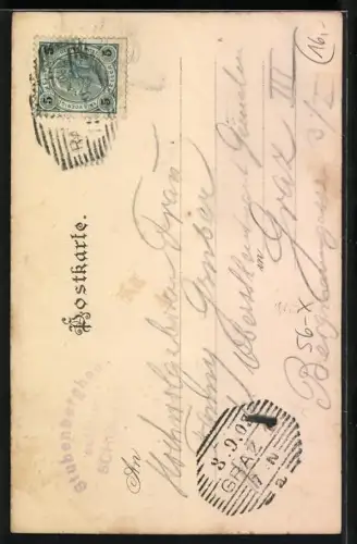 Lithographie Stubenberghaus am Schöckel, Semiacherhütte