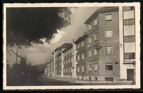 AK Knittelfeld, Gemeindehäuser in der Kärntnerstrasse
