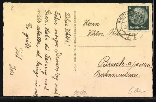 AK Knittelfeld, Gemeindehäuser in der Kärntnerstrasse