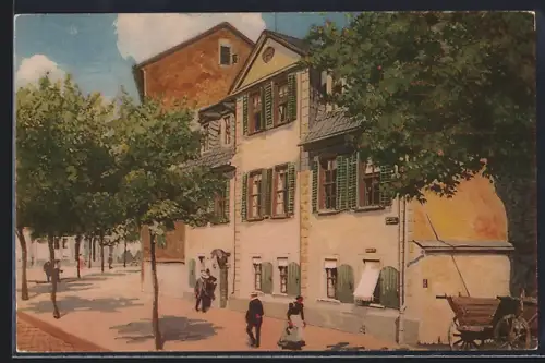 AK Weimar / Thüringen, Schilllerhaus