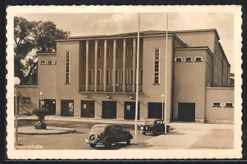 AK Weimar / Thüringen, Weimarhalle
