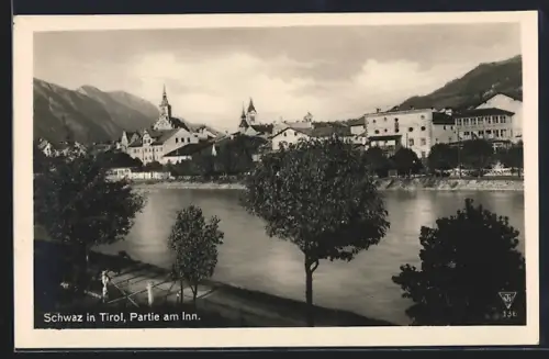 AK Schwaz in Tirol, Partie am Inn