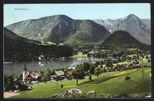 AK Grundlsee, Blick auf den See