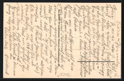 AK Wörschach /Ennstal, Panorama mit Bergen