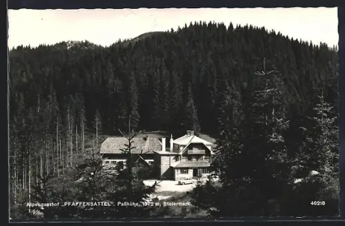AK Steinhaus am Semmering, Alpengasthof Pfaffensattel