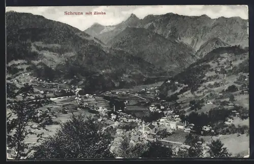 AK Schruns, Teilansicht mit Zimba
