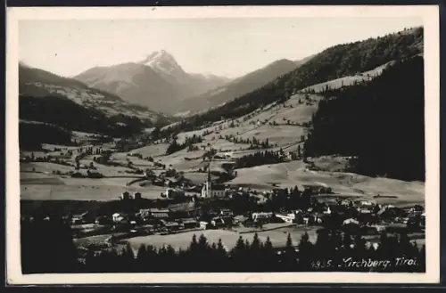 AK Kirchberg /Tirol, Teilansicht mit Kirche