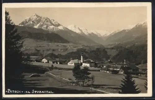 AK Patsch, Ortsansicht gegen Stubaier