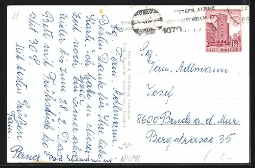 AK Rohrmoos, Hotel-Pension Haus Scheider