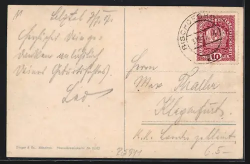 AK Admont, Gesamtansicht mit dem Buchstein