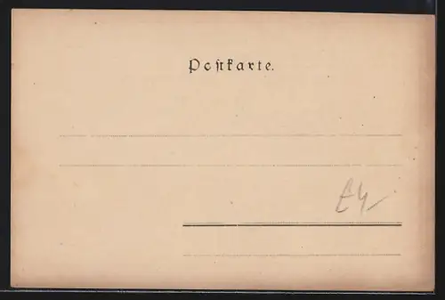 Künstler-AK Semmering, Kapelle am Waldrand