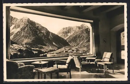 AK Hirschegg, Sporthotel Ifen, Blick aus der Halle