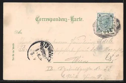 AK Semmering, Station mit Hotel Stephanie