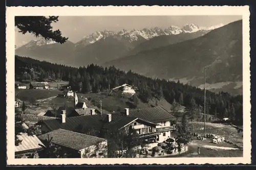 AK Mösern, Ortsansicht mit Menthof