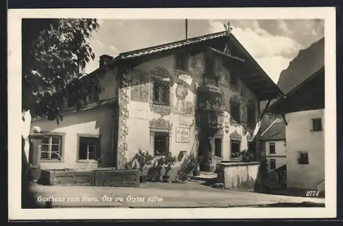 AK Ötz im Ötztal, Gasthaus zum Stern