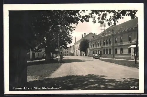 AK Neumarkt a. d. Ybbs, Strassenpartie