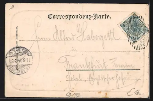 AK Rottenmann, Stadtplatz mit Gasthof zur Post