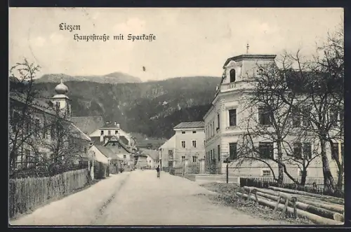 AK Liezen, Hauptstrasse mit Sparkasse