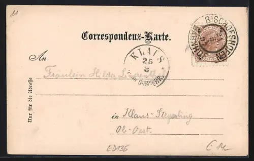 AK Admont, Münster, Ortsansicht aus der Vogelschau