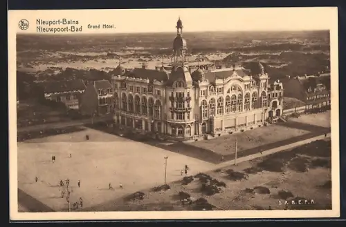 AK Nieuport-Bains, Grand Hôtel