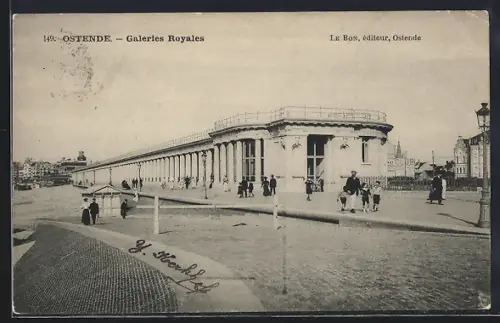 AK Ostende, Galeries Royales