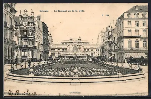 AK Ostende, Le Kursaal vu de la Ville