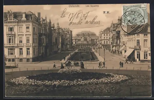 AK Ostende, Les Squares