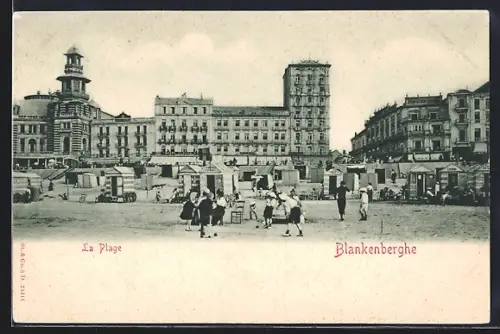 AK Blankenberghe, La Plage