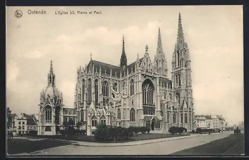 AK Ostende, Peter und Pauls-Kirche