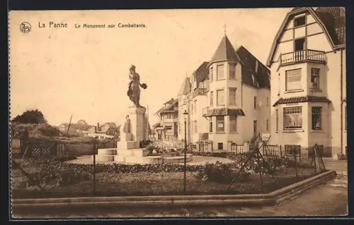 AK La Panne, Le Monument aux Combattants
